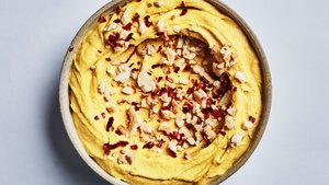 Curried Sweet Potato Hummus