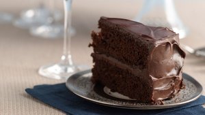 Double-Deep-Chocolate Hanukkah Layer Cake