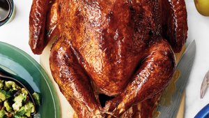 Dry-Brined Turkey With Tangy Honey Glaze