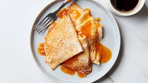 Easy Crepes With Brandy