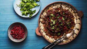 Easy Lamb Tagine With Pomegranate