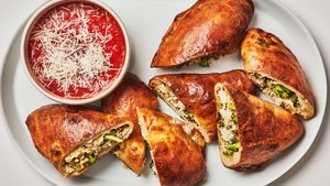 Easy Vegetarian Calzones