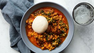 Egusi Stew With Goat