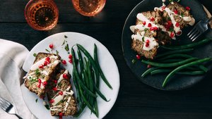 Falafel Mushroom Loaf