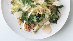 Fennel, Frisée, and Escarole Salad