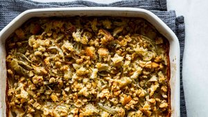 Fennel Gratin With Walnut-Thyme Breadcrumbs