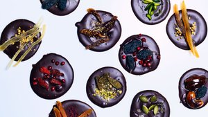 Free-Form Chocolate Candies