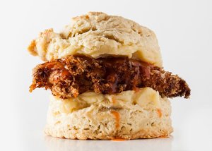 Fried Chicken Biscuits
