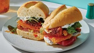 Fried Zucchini and Butternut Squash Torta