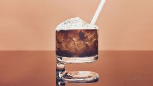 Frozen Espresso Martini With Spiked Whipped Cream