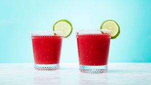 Frozen Raspberry-Ginger Margarita