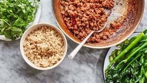 Garlic-Chile Ground Pork