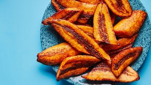 Garlicky Plantains