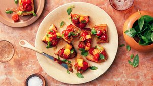 Gingery Tomato Bruschetta
