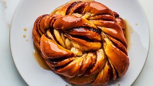 Glazed Cinnamon-Cardamom Buns | Epicurious