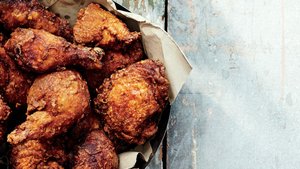Glazed Fried Chicken With Old Bay and Cayenne