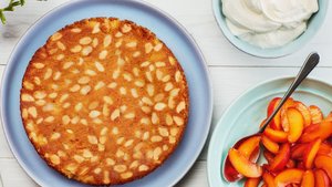 Gluten-Free Almond-Apricot Food Processor Cake