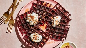 Gluten-Free Chocolate Buckwheat Waffles