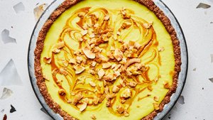 Gluten-Free Coconut Turmeric Pie