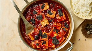 Gochujang-Butter-Braised Tofu