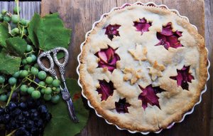 Grape & Apple Pie