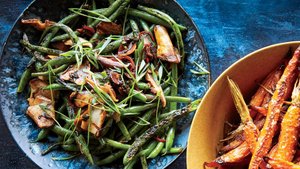 Green Beans With Mushroom XO Sauce