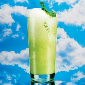 Green Tea And Ginger Beer Float