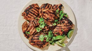 Grilled Chicken Thighs With Quick and Easy Marinade