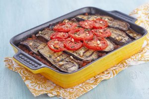 Grilled Eggplant Parmesan