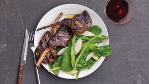 Grilled Lemongrass Lamb Chops
