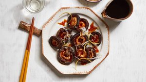 Grilled Shiitake With Ponzu
