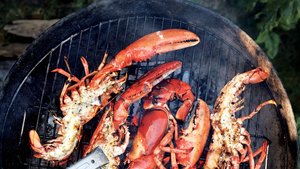 Grilled Split Lobster