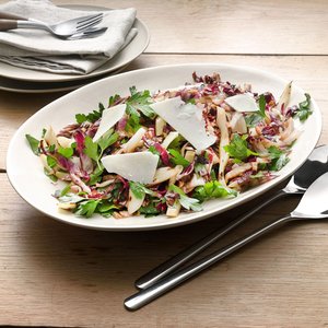 Grilled "Tricolore" Salad with Radicchio, Fennel and Parsley