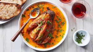 Grilled Whole Eggplant