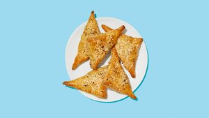 Ham and Cheese Hand Pies With Honey Mustard