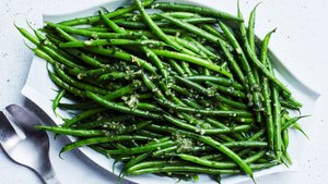 Haricots Verts (Thin French Green Beans) With Herb Butter