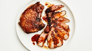 Hoisin-Glazed Pork Chops