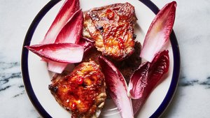 Hot Honey Chicken Thighs With Fried Bread