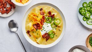 Instant Pot® Creamy Loaded Potato Soup
