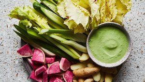 Jalapeño-Cilantro Yogurt Sauce