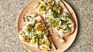 Jammy Egg Flatbreads