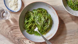 Kale Pesto With Pasta