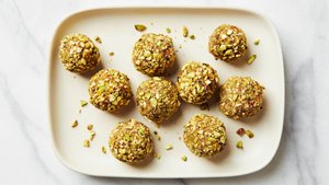 Khajur Ladu (Date, Pistachio, and Almond Morsels)