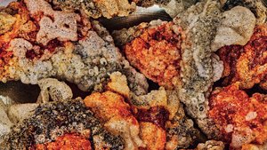 Kimchi Gim Bugak (Fried Seaweed Chips)