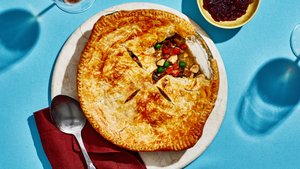 Leftover-Turkey Pot Pie