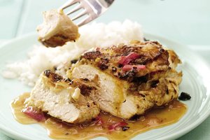 Lemon-Rhubarb Chicken