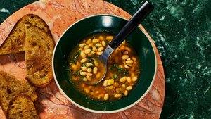 Lemony White Bean Soup