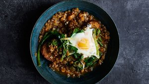 Lentil and Egg Stew