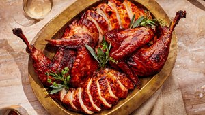 Maple-Butter-Glazed Turkey