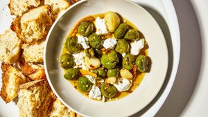 Marinated Olives and Feta